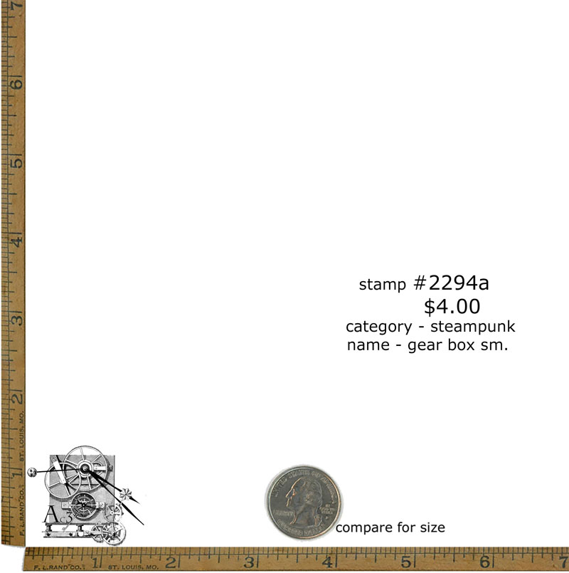 #2294a - Gear Box Sm. - Steampunk